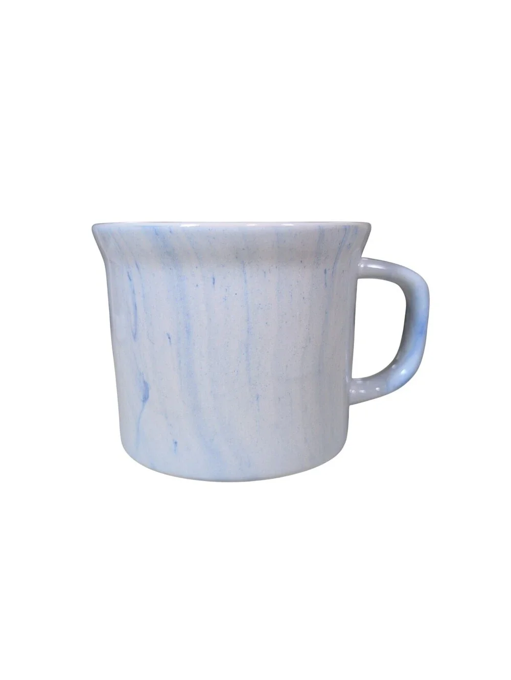 Corning Ware Blue Marble Swirl Soup Meal Mug Oven Safe Holds 20 oz Coffee Cup